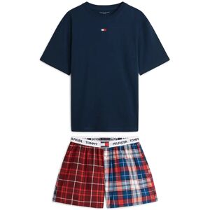 Tommy Hilfiger Ss Woven Short Print Set L Navy L Tommy Hilfiger Ss Woven Short Print Set L Navy L