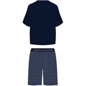 Tommy Hilfiger Ss Jersey Pj Set Print S Navy S Tommy Hilfiger Ss Jersey Pj Set Print S Navy S