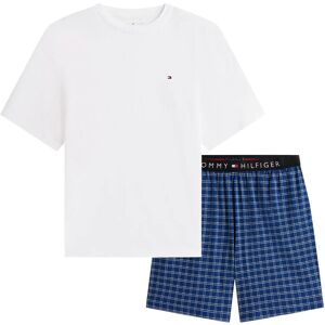 Tommy Hilfiger Ss Jersey Pj Set Print S Blue S Tommy Hilfiger Ss Jersey Pj Set Print S Blue S