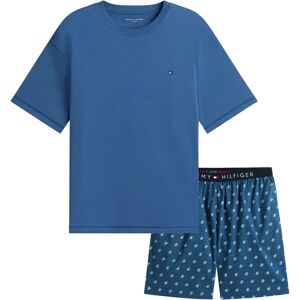 Tommy Hilfiger Ss Woven Short Print Set L Blue L Tommy Hilfiger Ss Woven Short Print Set L Blue L