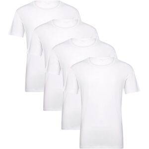 Garmin 4-Pack Men Bamboo Shortsleeved Undershirt XL White XL Garmin 4-Pack Men Bamboo Shortsleeved Undershirt XL White XL