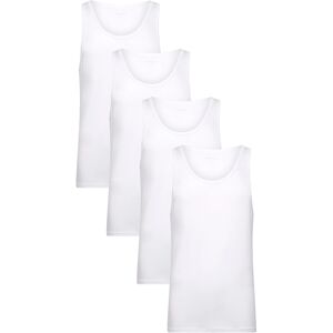 Garmin 4-Pack Men Bamboo Tank Top XL White XL Garmin 4-Pack Men Bamboo Tank Top XL White XL