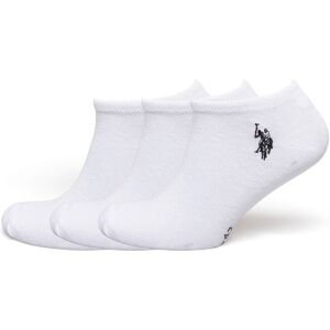 U.S. Polo Assn. Uspa Socks 3 Pak Ariz Men 43/46 White 43/46 U.S. Polo Assn. Uspa Socks 3 Pak Ariz Men 43/46 White 43/46