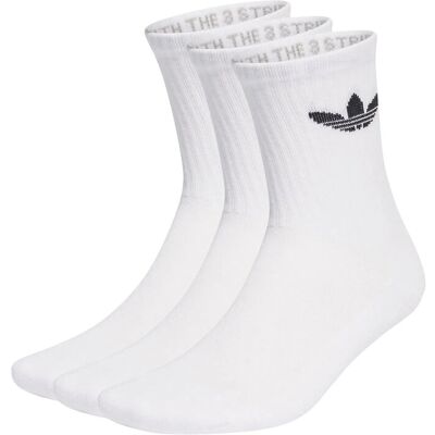 adidas Originals Tr Crew S 3P 40-42 White 40-42 adidas Originals Tr Crew S 3P 40-42 White 40-42