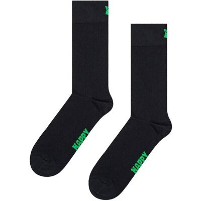 Happy Socks 5-Pack Solid Socks 41-46 Black 41-46 Happy Socks 5-Pack Solid Socks 41-46 Black 41-46