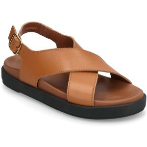 ALOHAS Nico Leather Sandals 37 Brown 37 ALOHAS Nico Leather Sandals 37 Brown 37