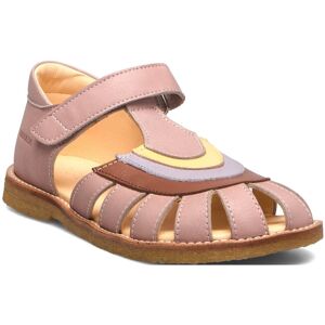 ANGULUS Sandals - Flat - Closed Toe - 25 Pink 25 ANGULUS Sandals - Flat - Closed Toe - 25 Pink 25