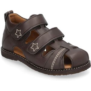 ANGULUS Sandals - Flat - Closed Toe 22 Brown 22 ANGULUS Sandals - Flat - Closed Toe 22 Brown 22