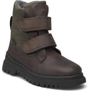 ANGULUS Boots - Flat - With Velcro 33 Khaki 33 ANGULUS Boots - Flat - With Velcro 33 Khaki 33
