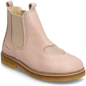 ANGULUS Booties - Flat - With Elastic 26 Pink 26 ANGULUS Booties - Flat - With Elastic 26 Pink 26