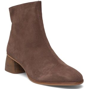 ANGULUS Boots - Block Heel With Zipper 38.5 Brown 38.5 ANGULUS Boots - Block Heel With Zipper 38.5 Brown 38.5