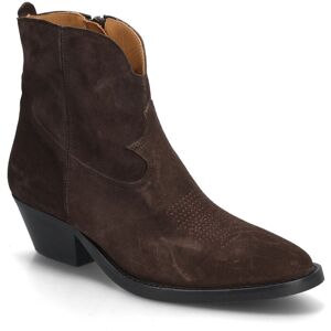 ANGULUS Booties - Wedgel - With Zip 38 Brown 38 ANGULUS Booties - Wedgel - With Zip 38 Brown 38