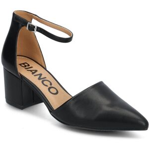 Bianco Biadevived Pump Faux Leather 37 Black 37 Bianco Biadevived Pump Faux Leather 37 Black 37