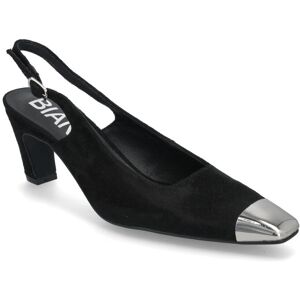 Bianco Biaclara Slingback Faux Suede 40 Black 40 Bianco Biaclara Slingback Faux Suede 40 Black 40