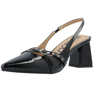 Bianco Biamaralyn Buckle Slingback Faux Leather 39 Black 39 Bianco Biamaralyn Buckle Slingback Faux Leather 39 Black 39