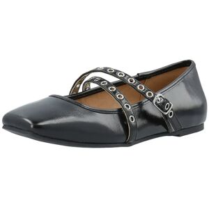 Bianco Biarose Karré Cross Mary Jane Faux Leather 39 Black 39 Bianco Biarose Karré Cross Mary Jane Faux Leather 39 Black 39