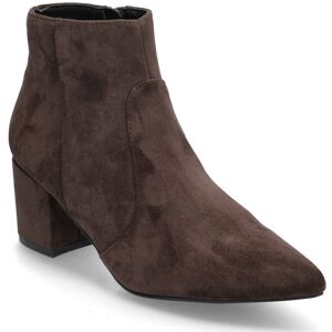 Bianco Biadevived Ankle Boot Faux Suede 41 Brown 41 Bianco Biadevived Ankle Boot Faux Suede 41 Brown 41