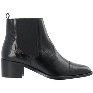Bianco Biacarol Dress Chelsea Boot Croco Embossed Leather 40 Black 40 Bianco Biacarol Dress Chelsea Boot Croco Embossed Leather 40 Black 40