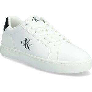 Calvin Classic Cupsole Mono Lth 41 White 41 Calvin Classic Cupsole Mono Lth 41 White 41