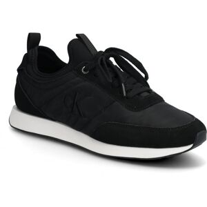 Calvin Retro Runner Sock Laceup Mix Mat 43 Black 43 Calvin Retro Runner Sock Laceup Mix Mat 43 Black 43