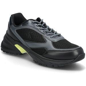 Calvin Hike Runner Laceup Mesh Mix 44 Black 44 Calvin Hike Runner Laceup Mesh Mix 44 Black 44