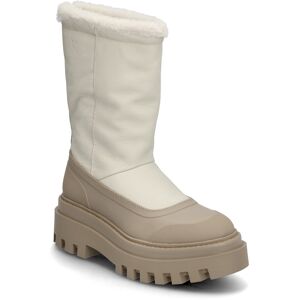 Calvin Flatform Chelsea Boot Padded 40 Beige 40 Calvin Flatform Chelsea Boot Padded 40 Beige 40
