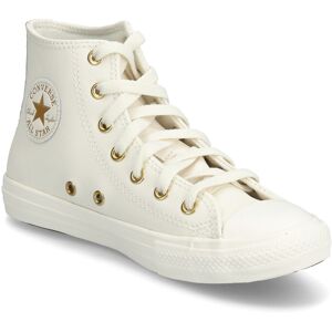 Converse Ctas Hi Egret/Metallic Light Gold/Egret 34 Cream 34 Converse Ctas Hi Egret/Metallic Light Gold/Egret 34 Cream 34