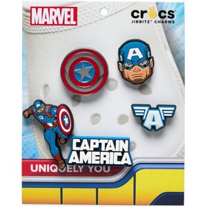 Crocs Captain America 5Pck ONE SIZE Patterned ONE SIZE Crocs Captain America 5Pck ONE SIZE Patterned ONE SIZE