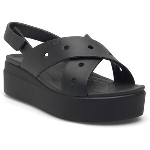 Crocs Brooklyn 4U Cross Strap Sandal 38/39 Black 38/39 Crocs Brooklyn 4U Cross Strap Sandal 38/39 Black 38/39