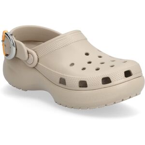 Crocs Cls Platform Dipped Buckle Clg 41/42 Beige 41/42 Crocs Cls Platform Dipped Buckle Clg 41/42 Beige 41/42