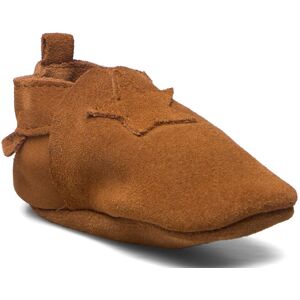 En Fant Elastic Slipper Suede 24 Brown 24 En Fant Elastic Slipper Suede 24 Brown 24