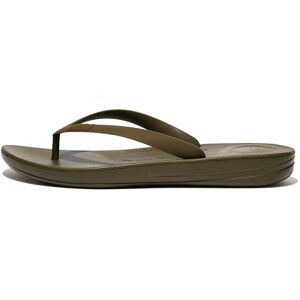 FitFlop Iqushion Ergonomic Flip-Flops 42 Khaki 42 FitFlop Iqushion Ergonomic Flip-Flops 42 Khaki 42