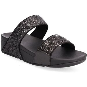 FitFlop Lulu Glitter Slides 42 Black 42 FitFlop Lulu Glitter Slides 42 Black 42