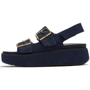 FitFlop Gen-Ff Max Buckle Denim Back-Strap Sandals 38 Navy 38 FitFlop Gen-Ff Max Buckle Denim Back-Strap Sandals 38 Navy 38