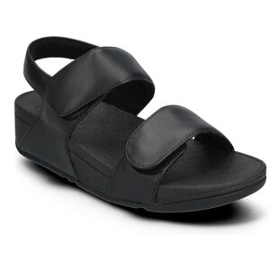 FitFlop Lulu Adjustable Leather Back-Strap Sandals 40 Black 40 FitFlop Lulu Adjustable Leather Back-Strap Sandals 40 Black 40