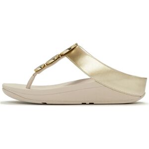 FitFlop Halo Crystal Toe-Post Sandals 40 Gold 40 FitFlop Halo Crystal Toe-Post Sandals 40 Gold 40