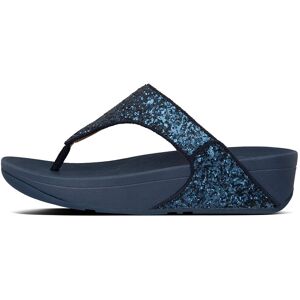 FitFlop Lulu Glitter Toe-Post Sandals 40 Blue 40 FitFlop Lulu Glitter Toe-Post Sandals 40 Blue 40