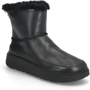 FitFlop Gen-Ff Mini Shearling-Lined Leather Boots 40 Black 40 FitFlop Gen-Ff Mini Shearling-Lined Leather Boots 40 Black 40