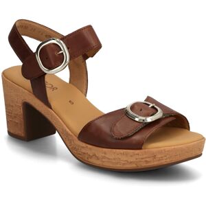 Gabor Ankle-Strap Sandal 38.5 Brown 38.5 Gabor Ankle-Strap Sandal 38.5 Brown 38.5