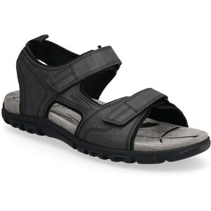 GEOX Uomo Sandal Strada B 44 Black 44 GEOX Uomo Sandal Strada B 44 Black 44