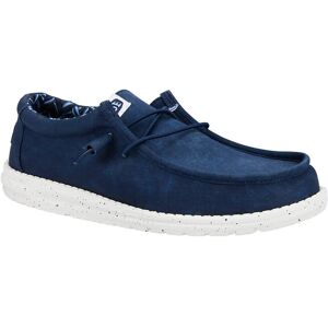 Hey Dude Wally Stretch Canvas 47 Navy 47 Hey Dude Wally Stretch Canvas 47 Navy 47