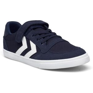 Hummel Slimmer Stadil Low Jr 28 Blue 28 Hummel Slimmer Stadil Low Jr 28 Blue 28
