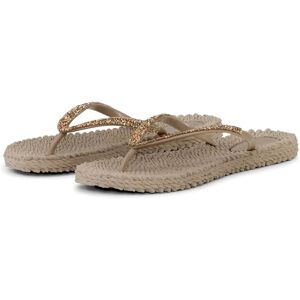 Ilse Jacobsen Flip Flops With Rhinestones 37 Beige 37 Ilse Jacobsen Flip Flops With Rhinestones 37 Beige 37