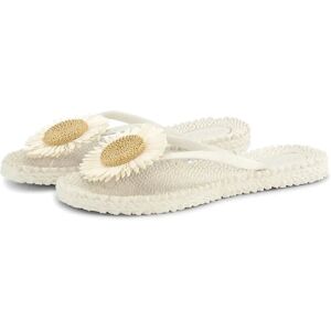 Ilse Jacobsen Flip Flops With Flower 37 White 37 Ilse Jacobsen Flip Flops With Flower 37 White 37