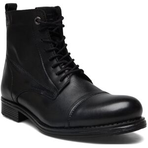Jack & Jones Jfwshaun Leather Boot Sn 41 Black 41 Jack & Jones Jfwshaun Leather Boot Sn 41 Black 41