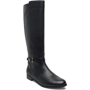 Lauren Ralph Lauren Brooke Ii Burnished Leather Tall Boot 36 Black 36 Lauren Ralph Lauren Brooke Ii Burnished Leather Tall Boot 36 Black 36