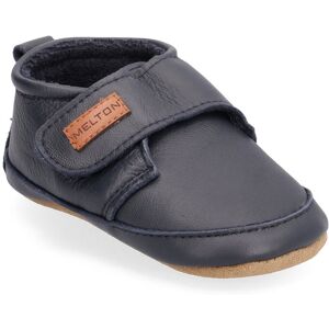 Melton Classic Leather Slippers 26/27 Navy 26/27 Melton Classic Leather Slippers 26/27 Navy 26/27