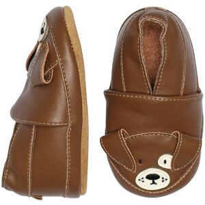Melton Dog Leather Slippers 23/24 Brown 23/24 Melton Dog Leather Slippers 23/24 Brown 23/24