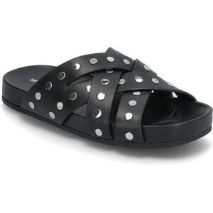 Michael Kors Irene Flat Sandal 38 Black 38 Michael Kors Irene Flat Sandal 38 Black 38