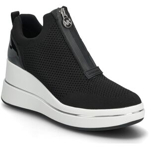 Michael Kors Emmy Wedge Zip Slip On 38.5 Black 38.5 Michael Kors Emmy Wedge Zip Slip On 38.5 Black 38.5